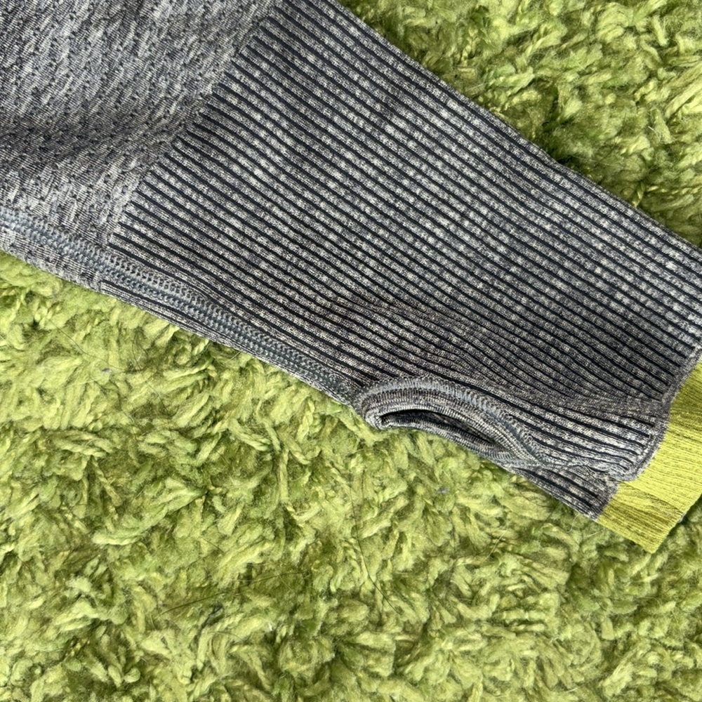 NIKE HOODIE PRO HYPERWARM LIMITLESS DARK GREY/HEATHER/VOLT/BLACK WOMEN - Picture 6 of 12